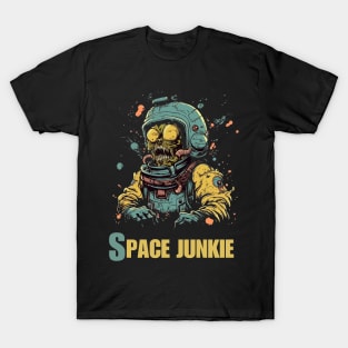 Space Junkie Skull T-Shirt